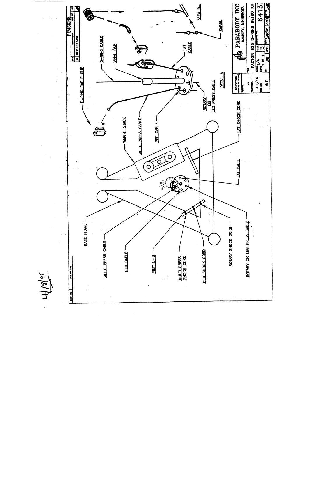 ParaBody 625 manual 