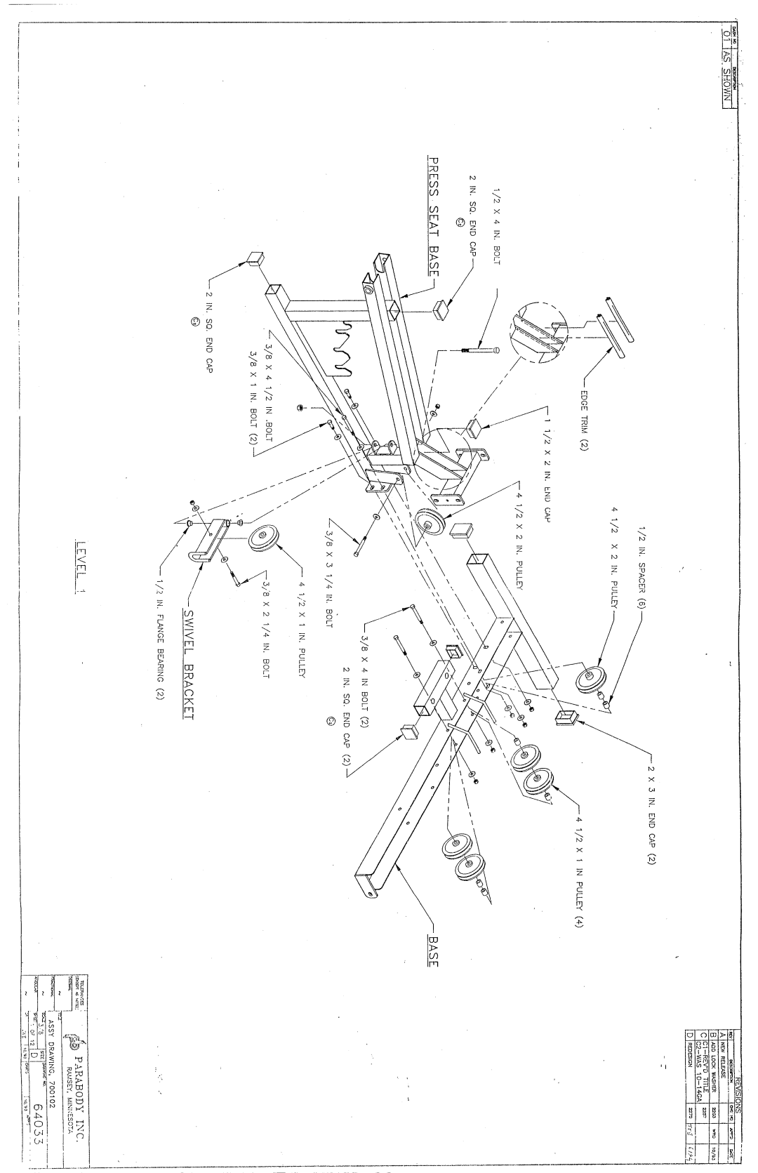 ParaBody 700 manual 