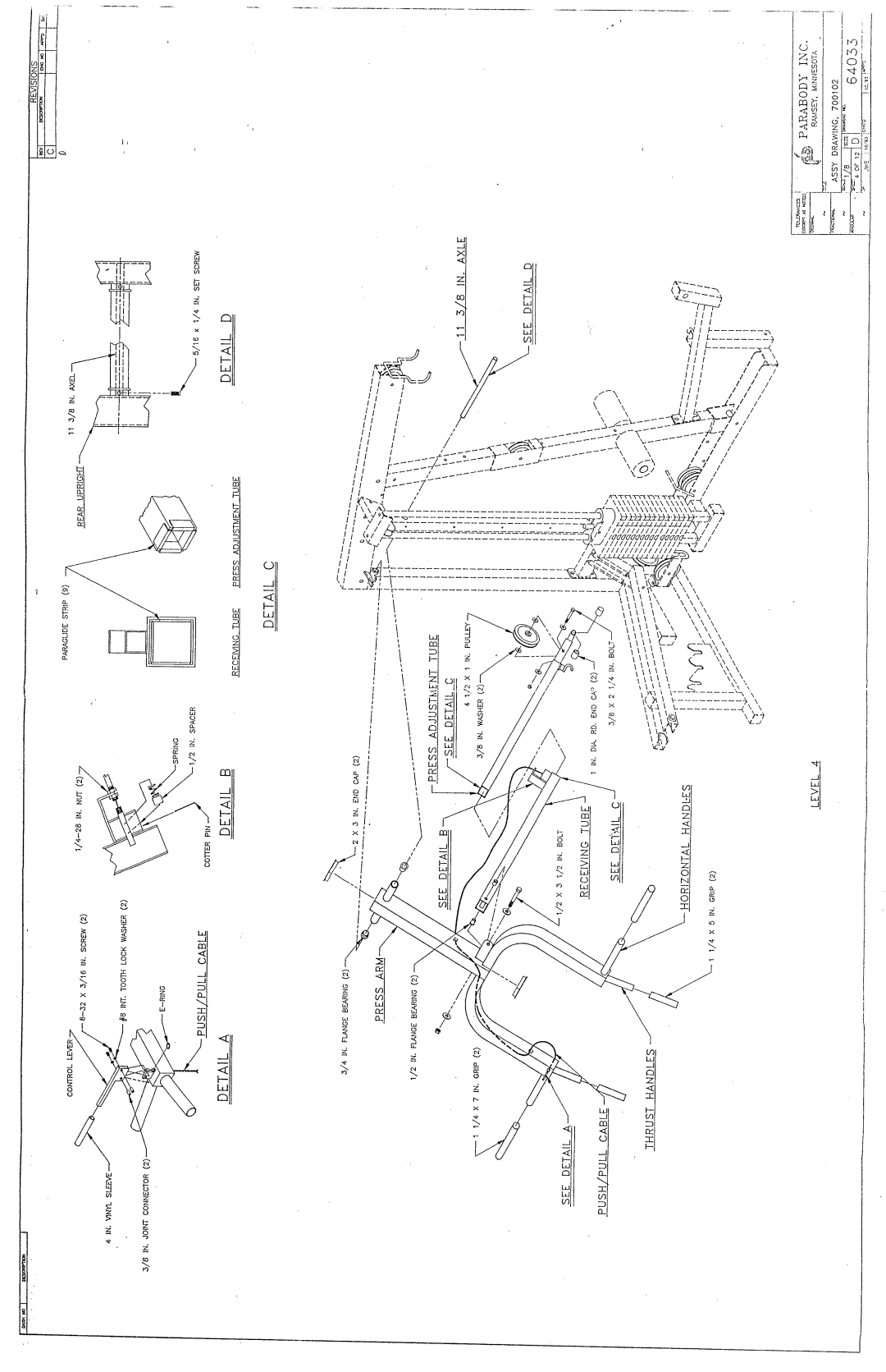 ParaBody 700 manual 