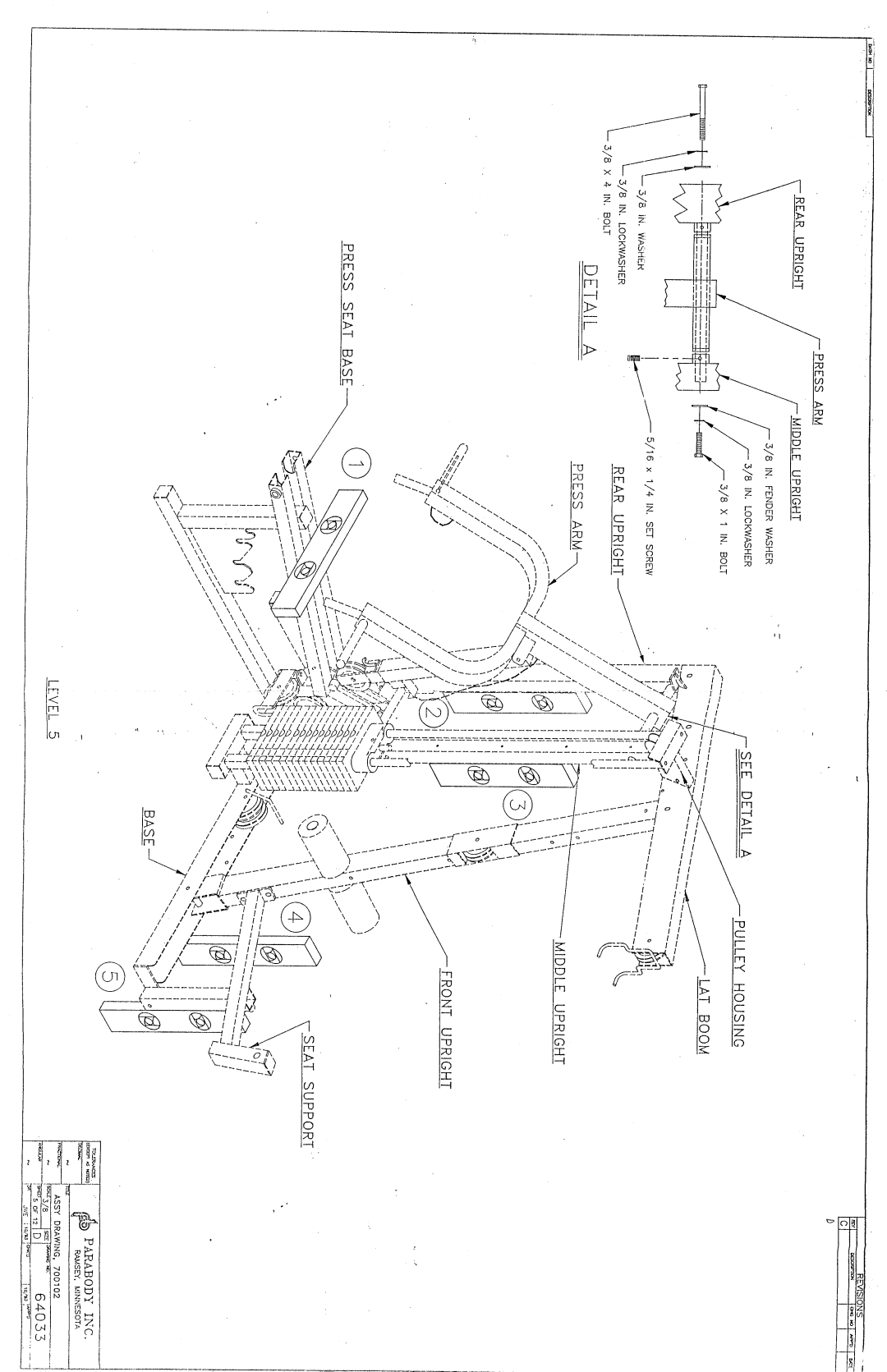 ParaBody 700 manual 