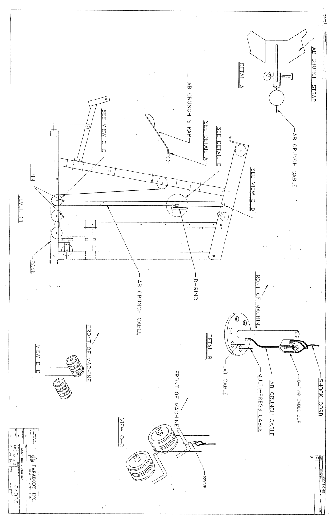 ParaBody 700 manual 