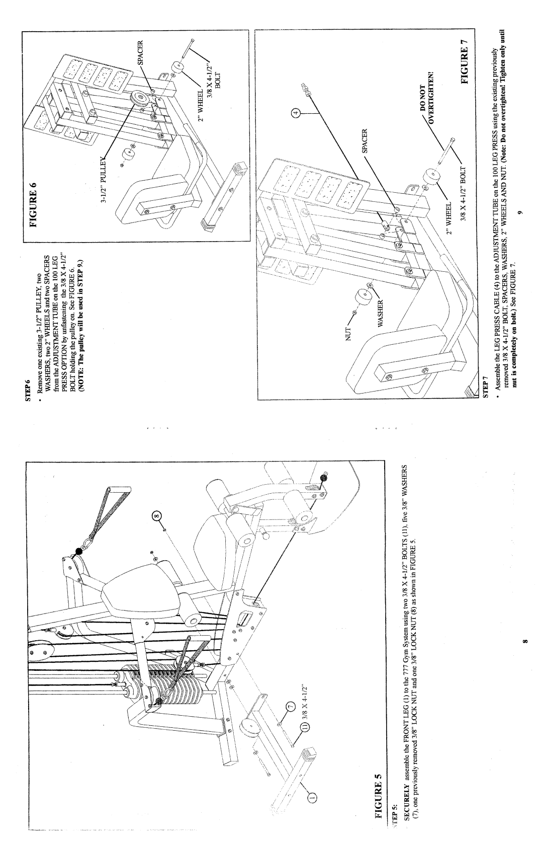 ParaBody 778 manual 