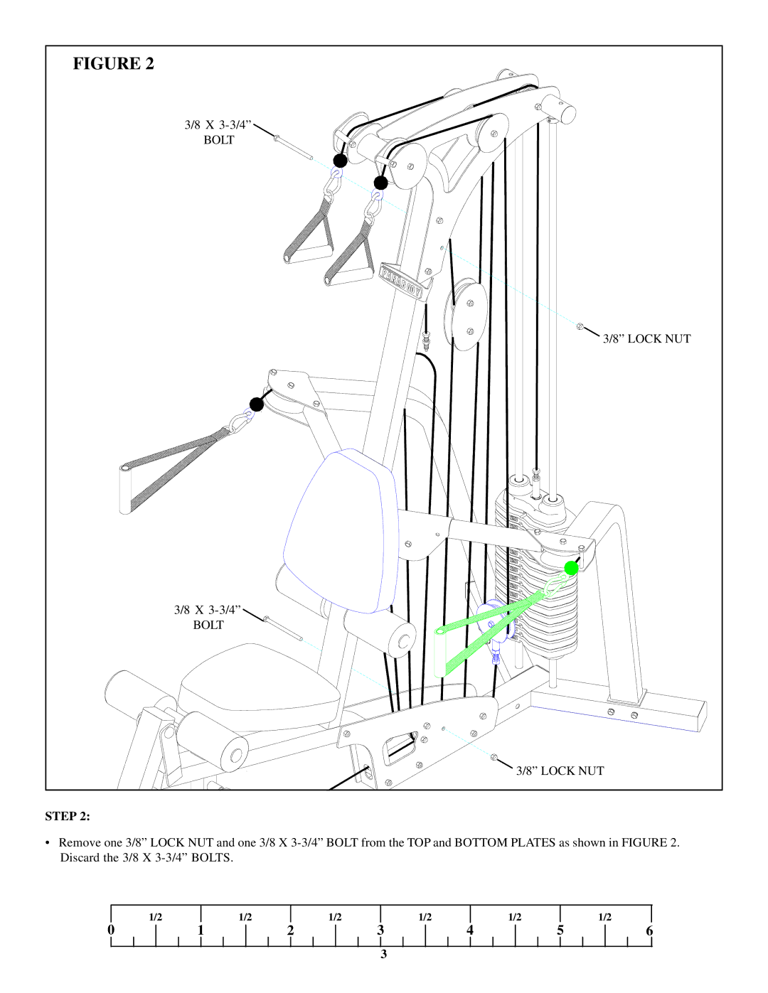 ParaBody 781 manual Bolt 