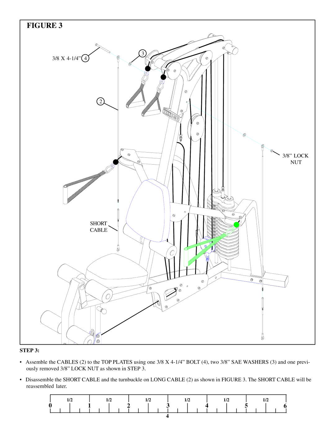 ParaBody 781 manual Nut 