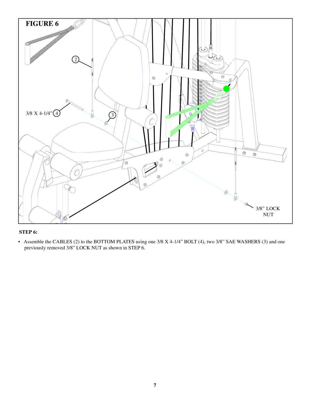 ParaBody 781 manual Nut 