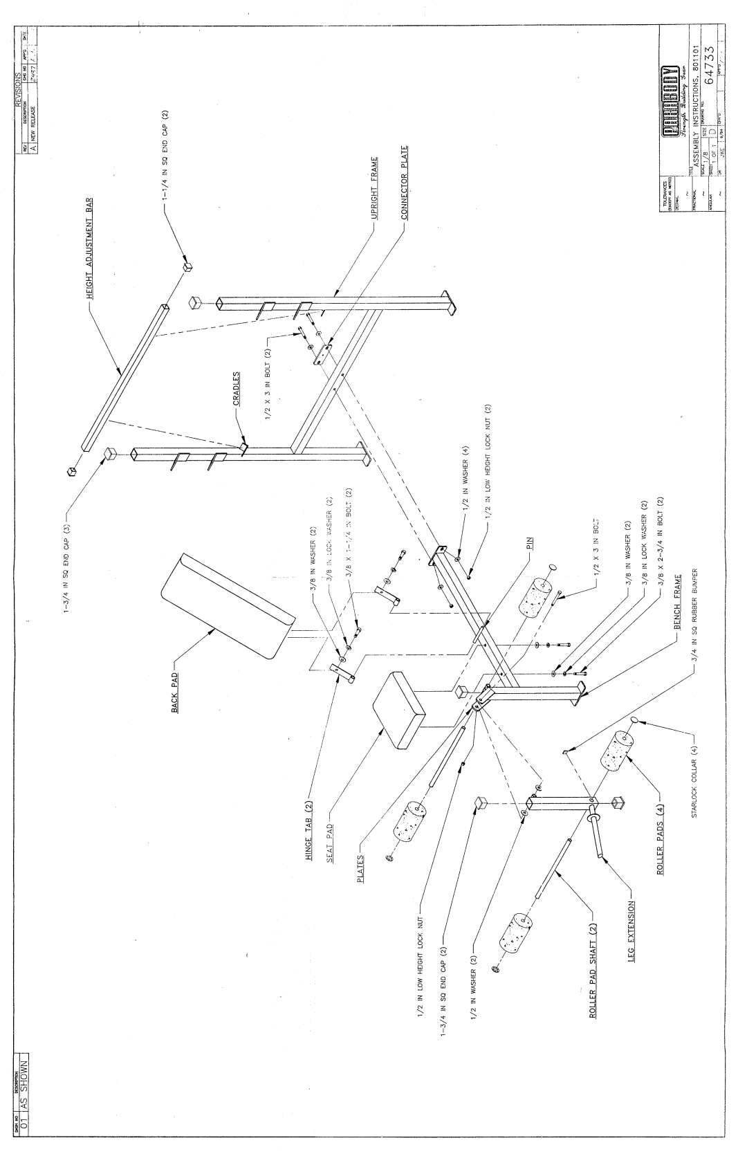 ParaBody 801 manual 