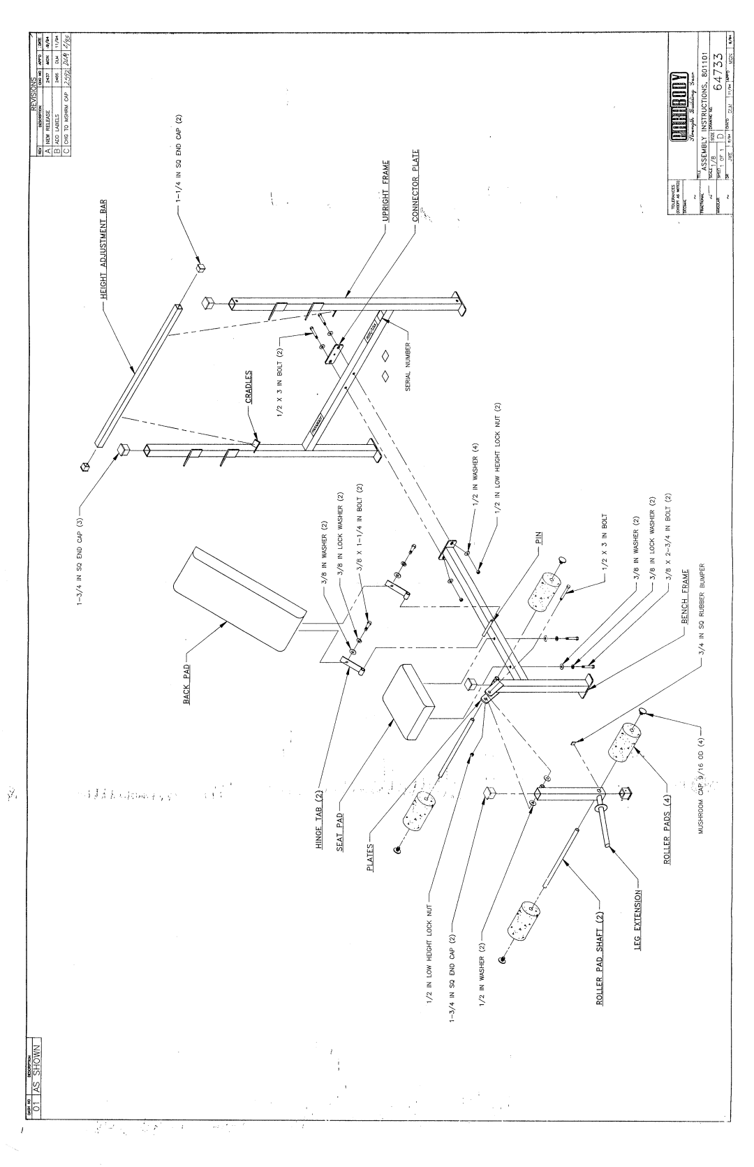 ParaBody 801101 manual 