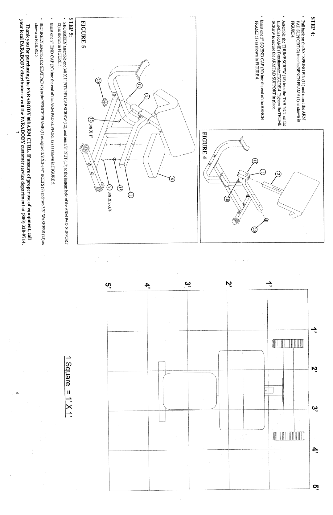 ParaBody 808 manual 