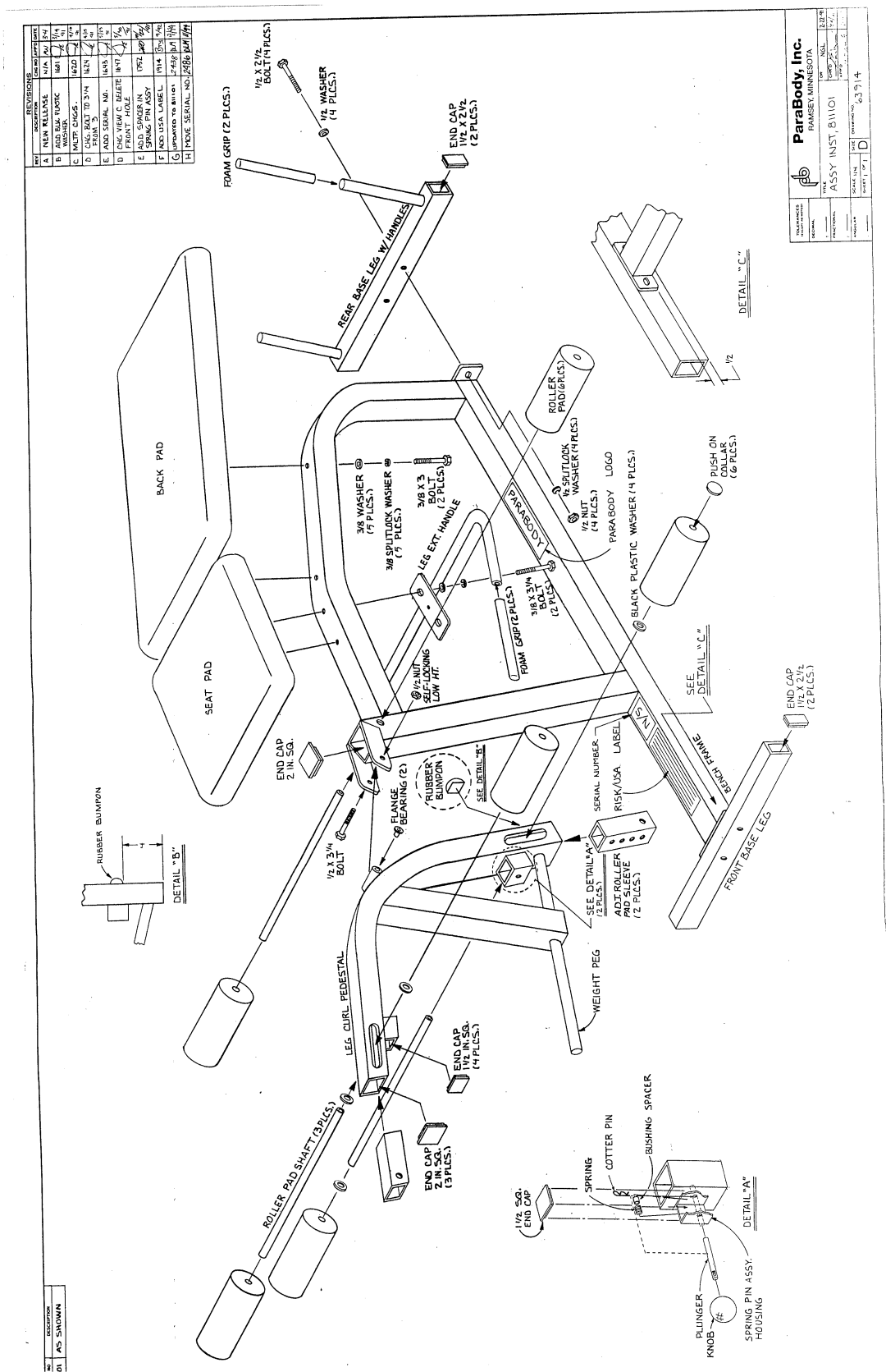 ParaBody 811 manual 