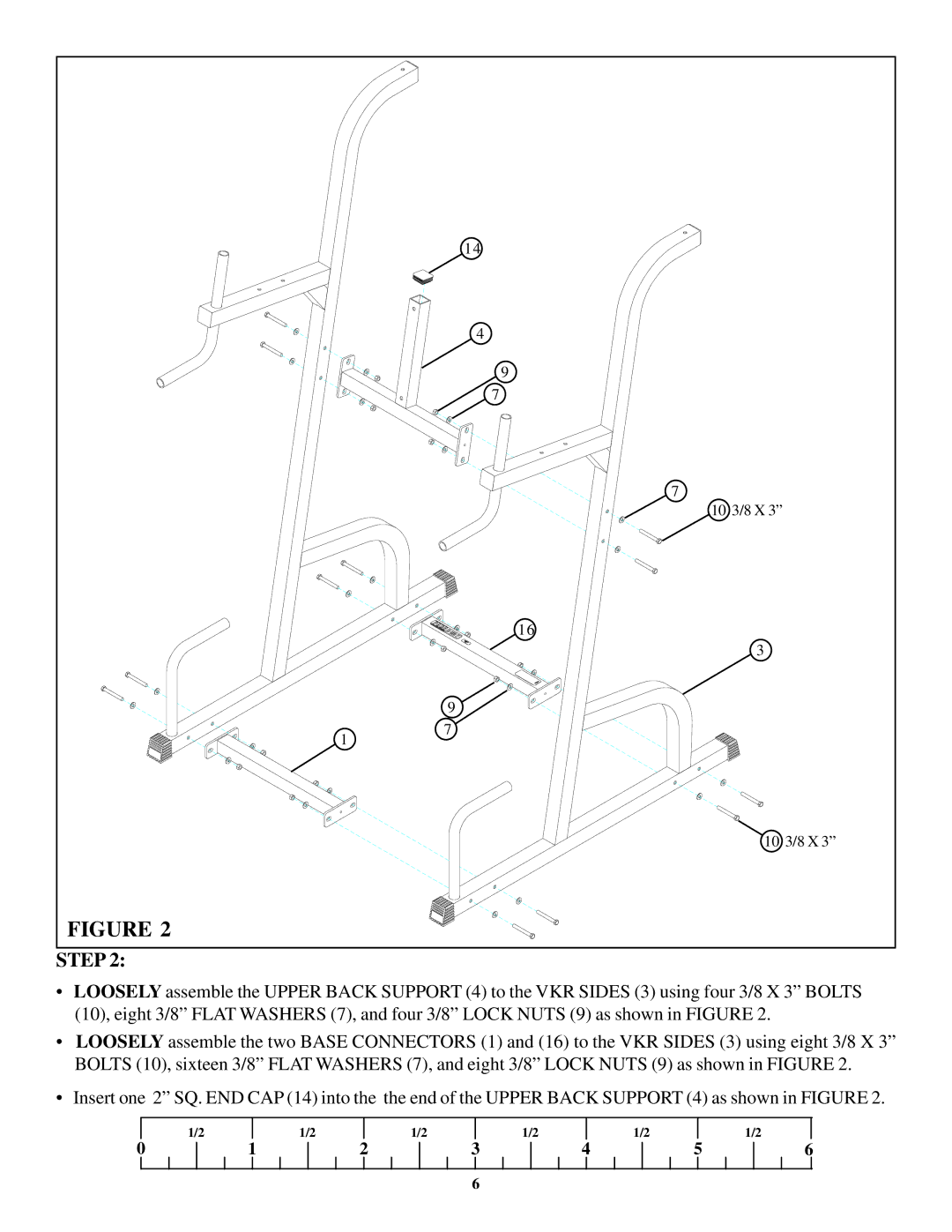 ParaBody 813 manual 10 3/8 X 