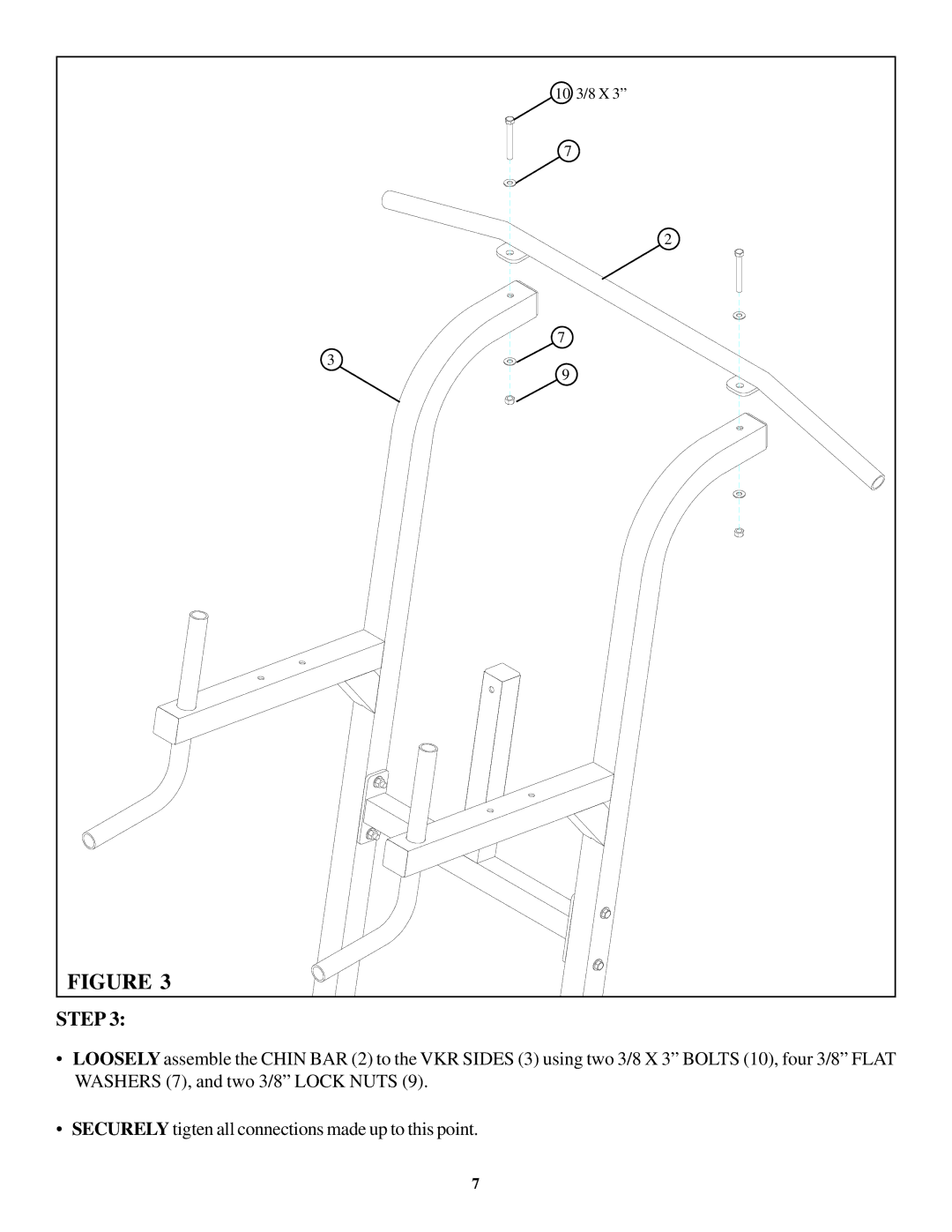 ParaBody 813 manual Step 