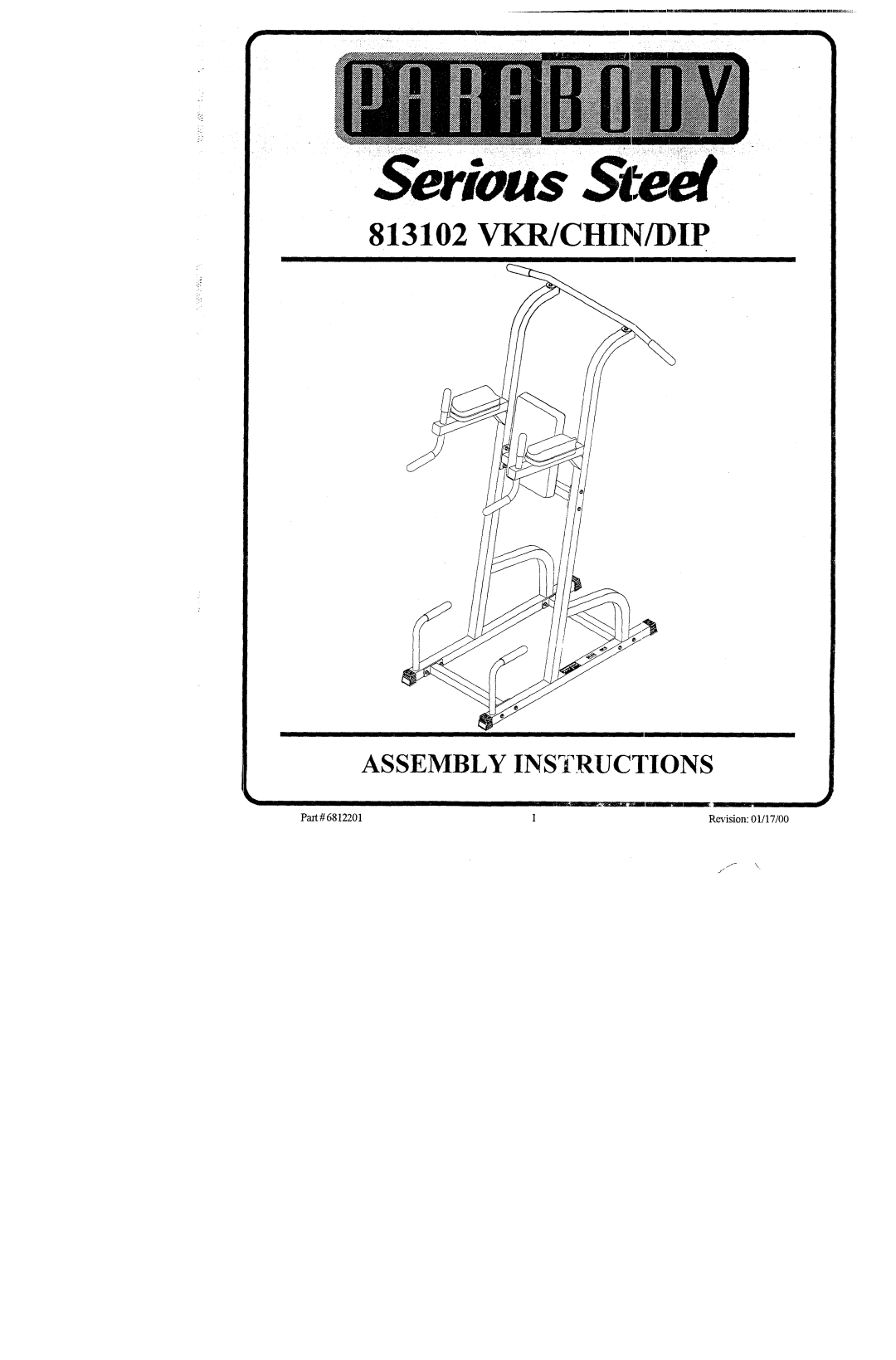 ParaBody 813102 manual Serious 