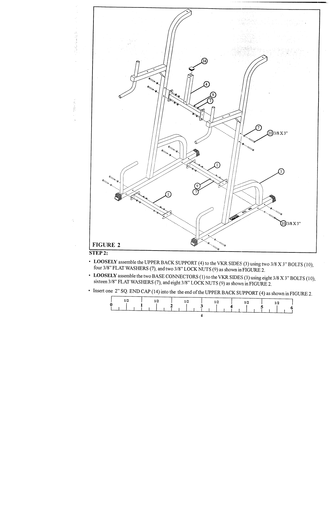 ParaBody 813102 manual Step 