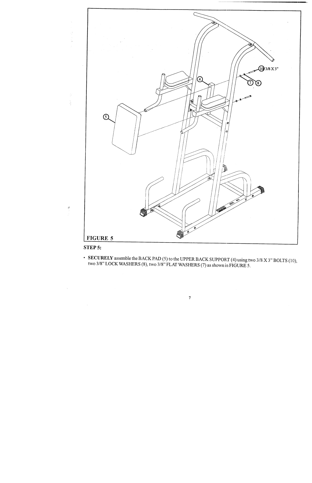 ParaBody 813102 manual Step 