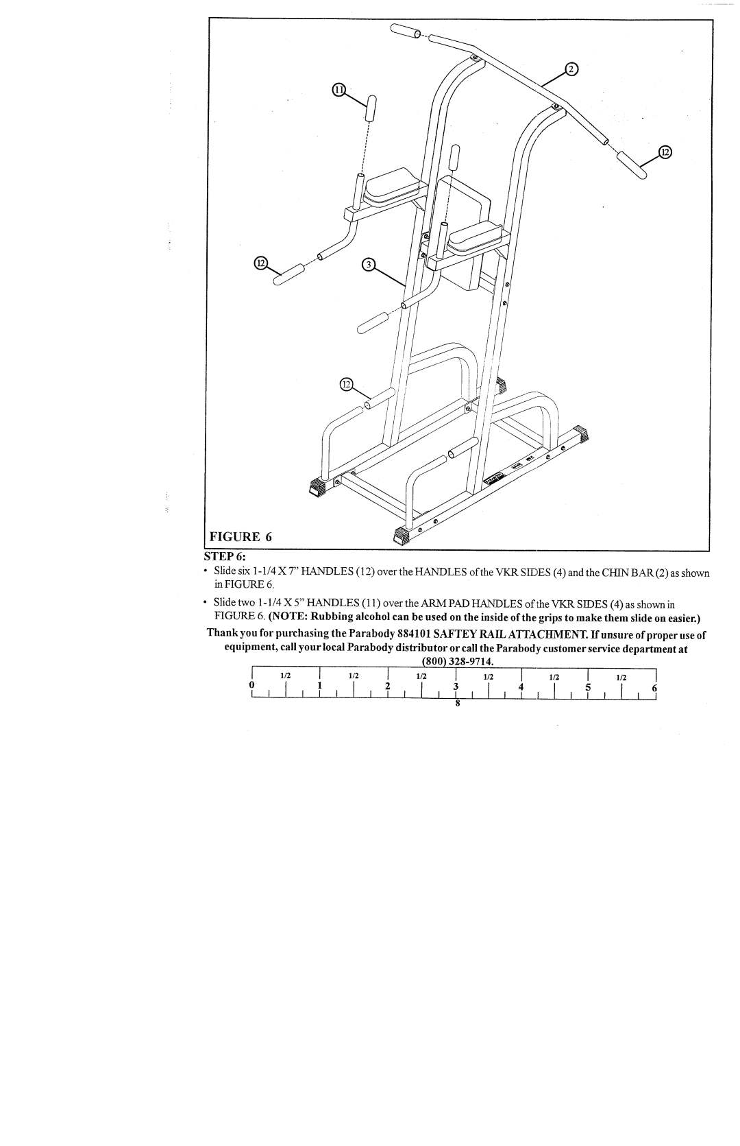 ParaBody 813102 manual Step 