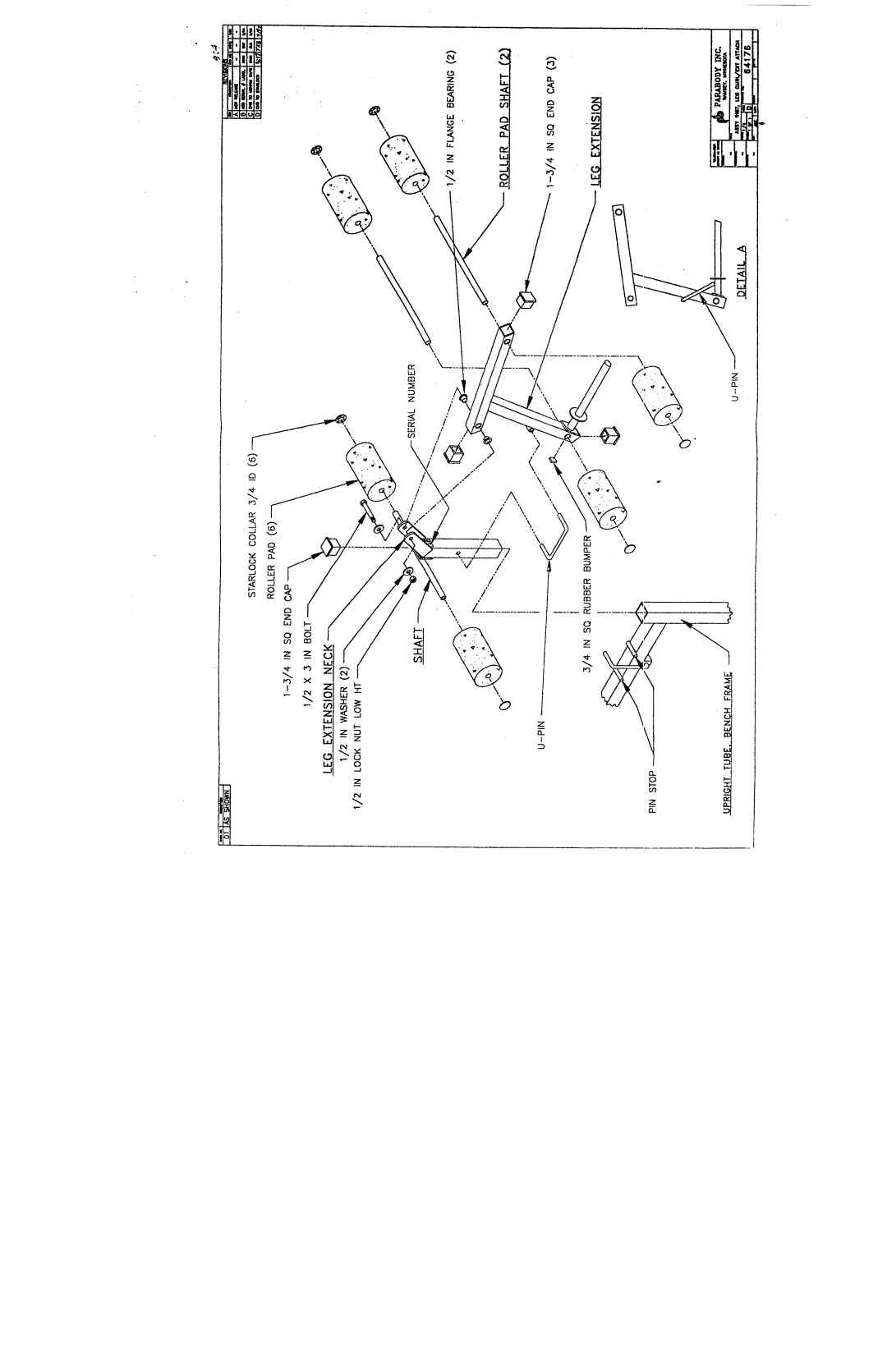 ParaBody 824101 manual 