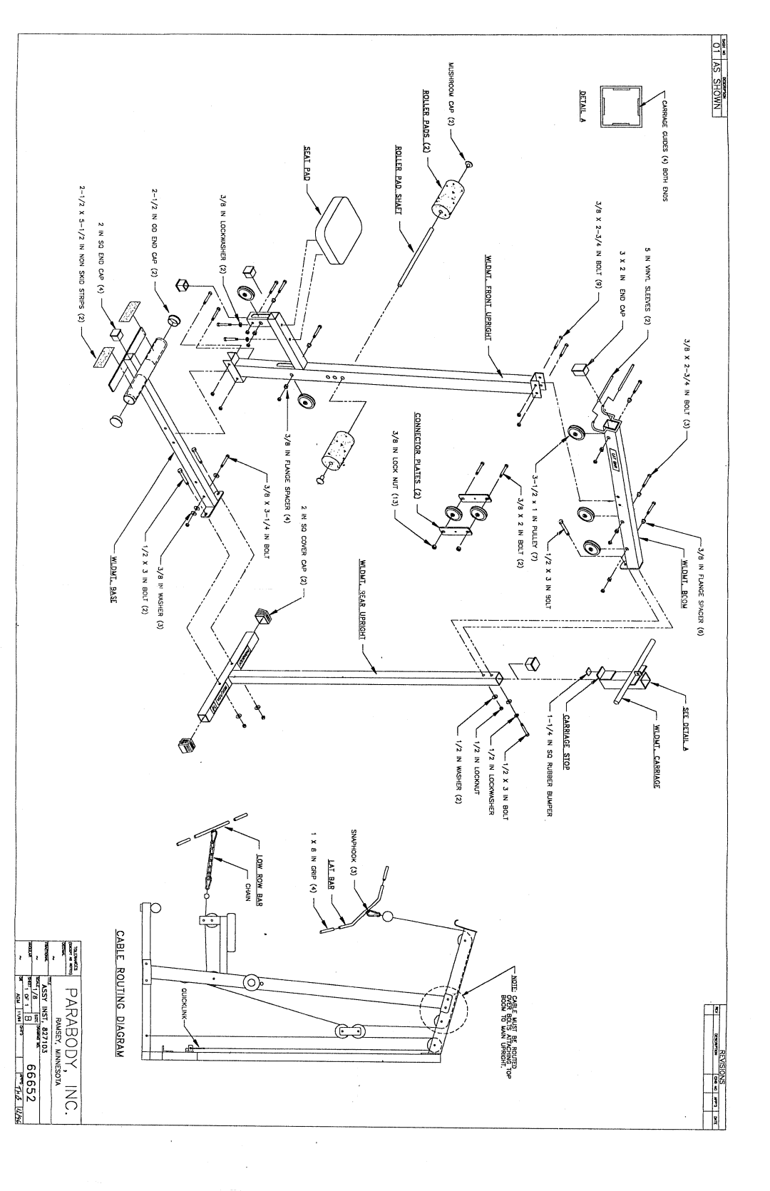 ParaBody 827103 manual 