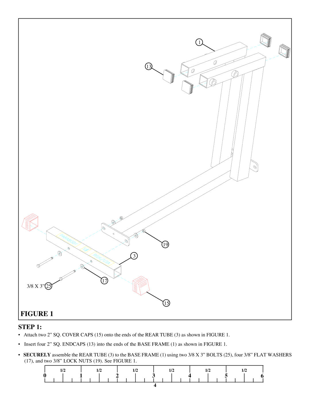 ParaBody 832102 manual Step 