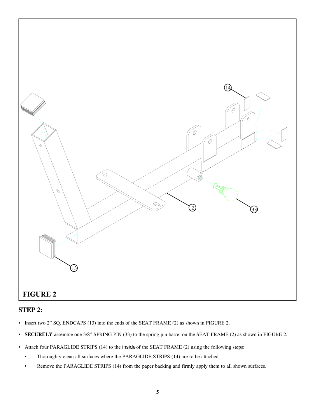 ParaBody 832102 manual Step 