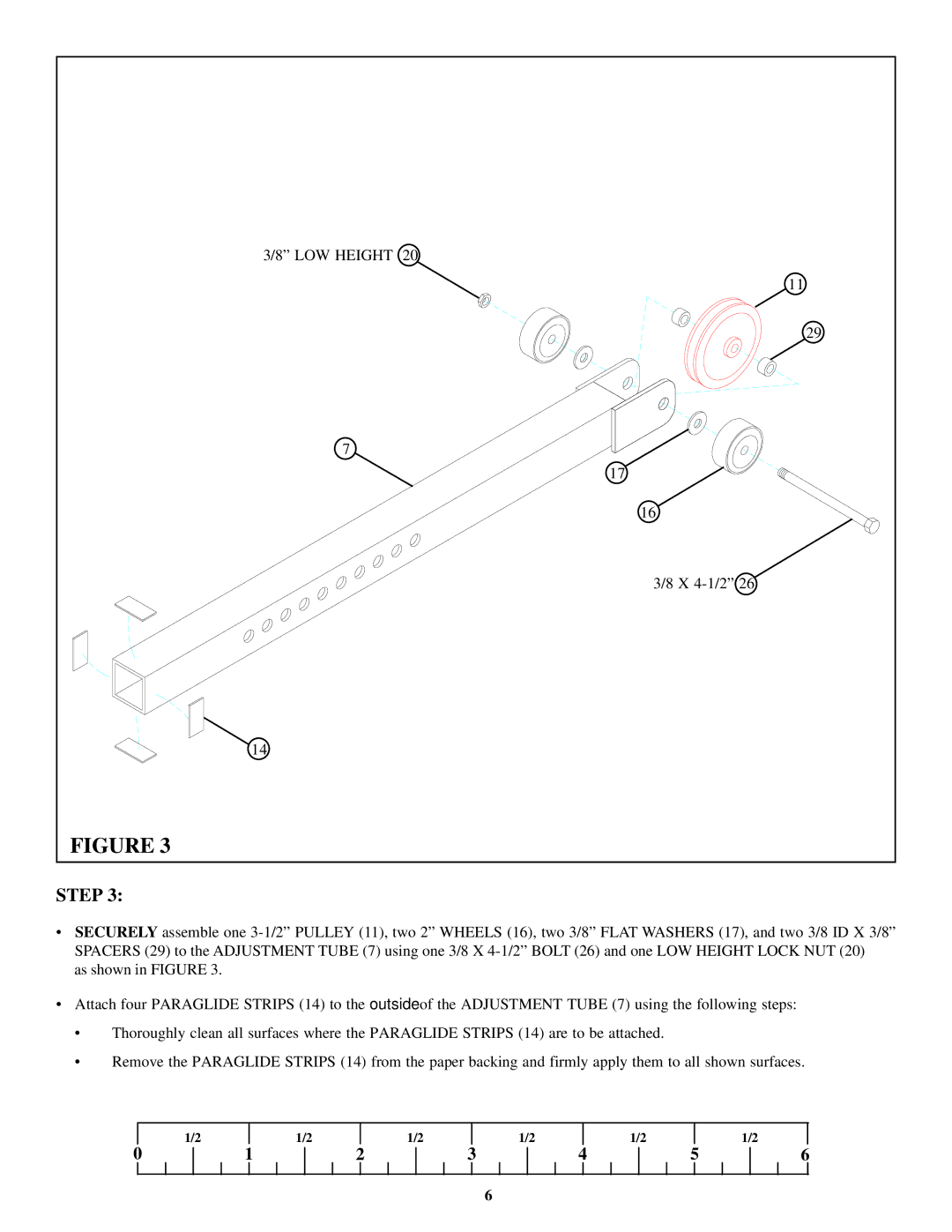 ParaBody 832102 manual Step 