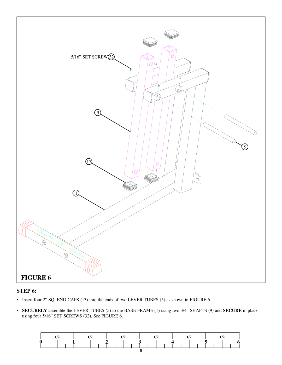 ParaBody 832102 manual SET Screw 