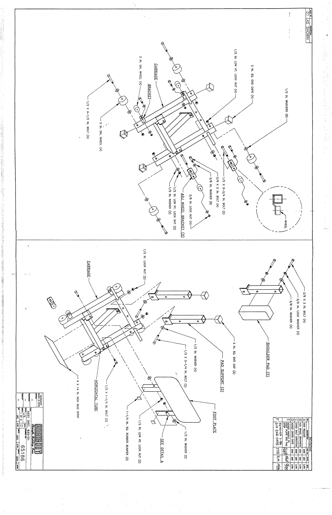 ParaBody 835101 manual 