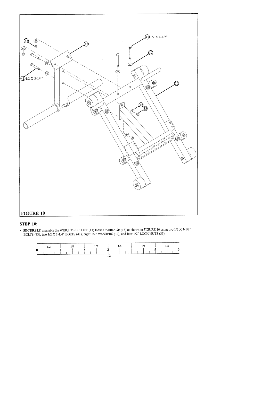 ParaBody 835102 manual Step 