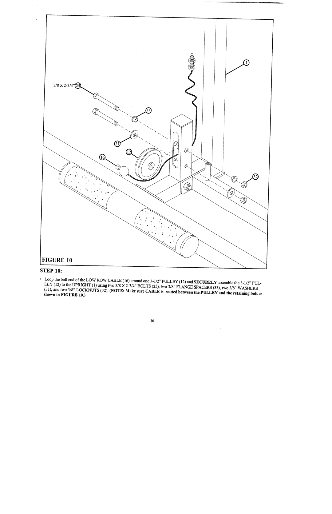 ParaBody 841101 manual X 2-3/4~ 