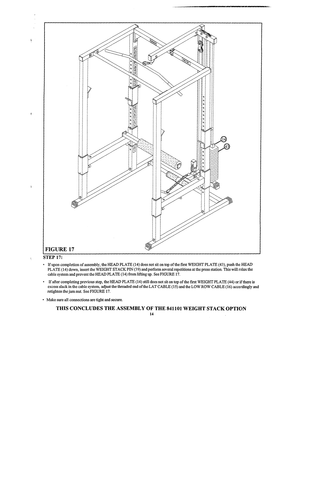 ParaBody 841101 manual 