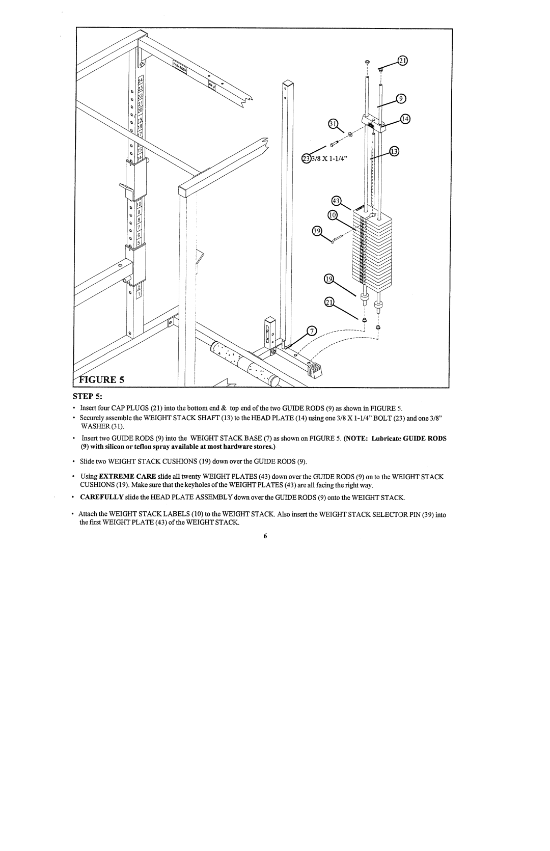 ParaBody 841101 manual Step 