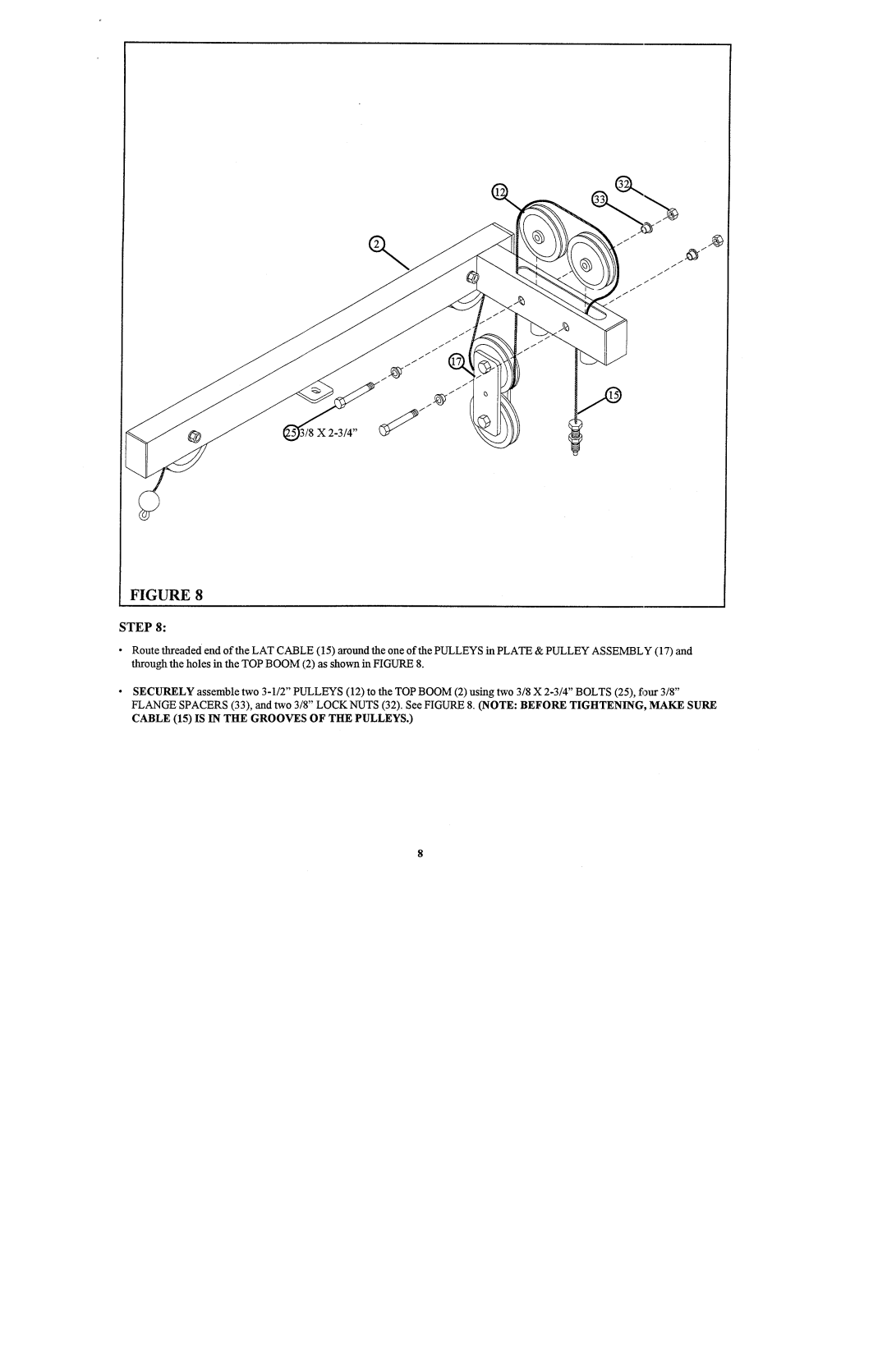 ParaBody 841101 manual Step 