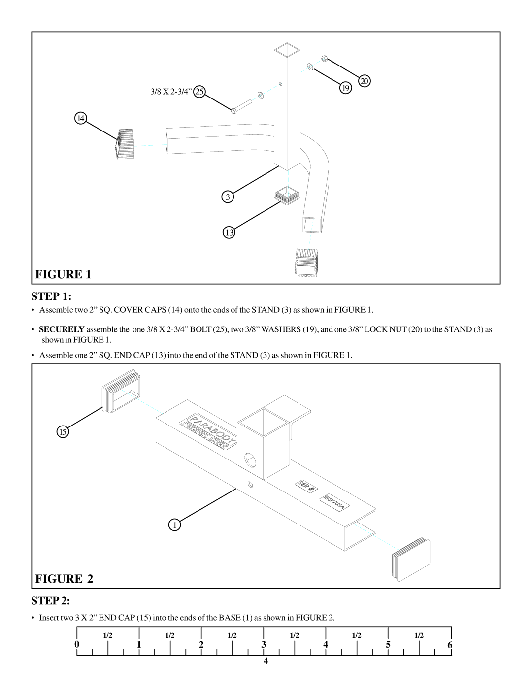 ParaBody 848101 manual Step 