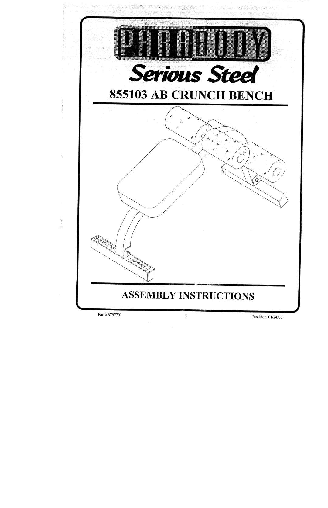 ParaBody 855103 manual Serious 