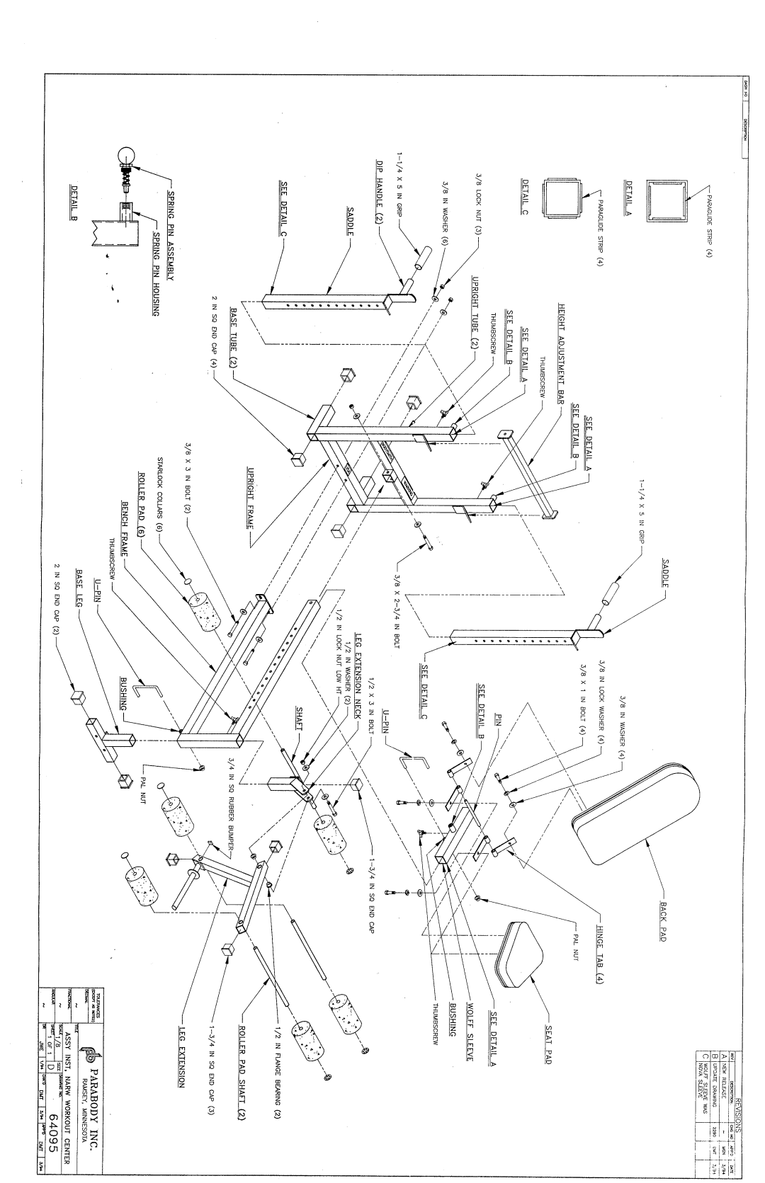 ParaBody 877 manual 