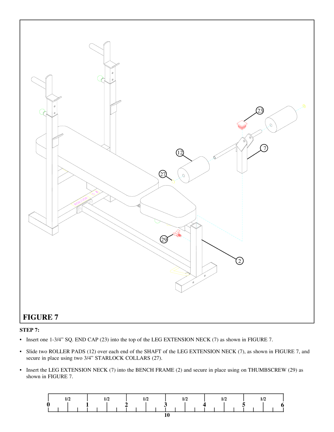 ParaBody 877102 manual Step 