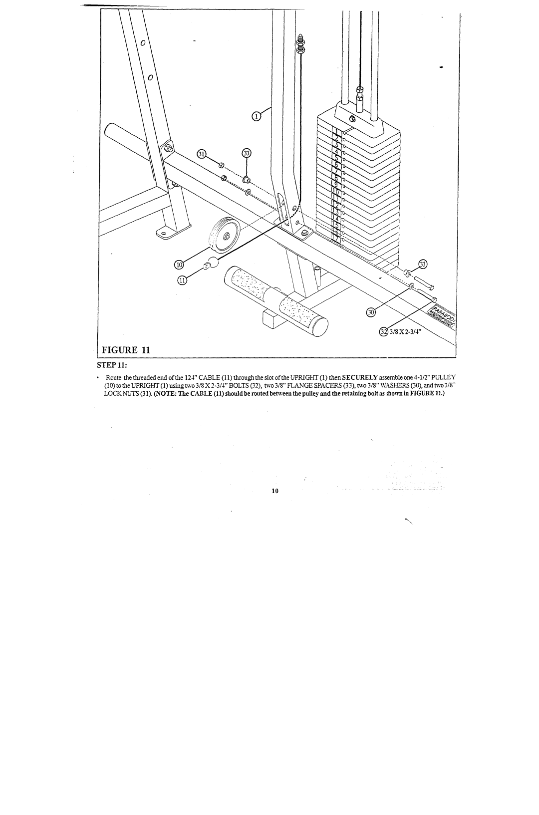 ParaBody 880101 manual 