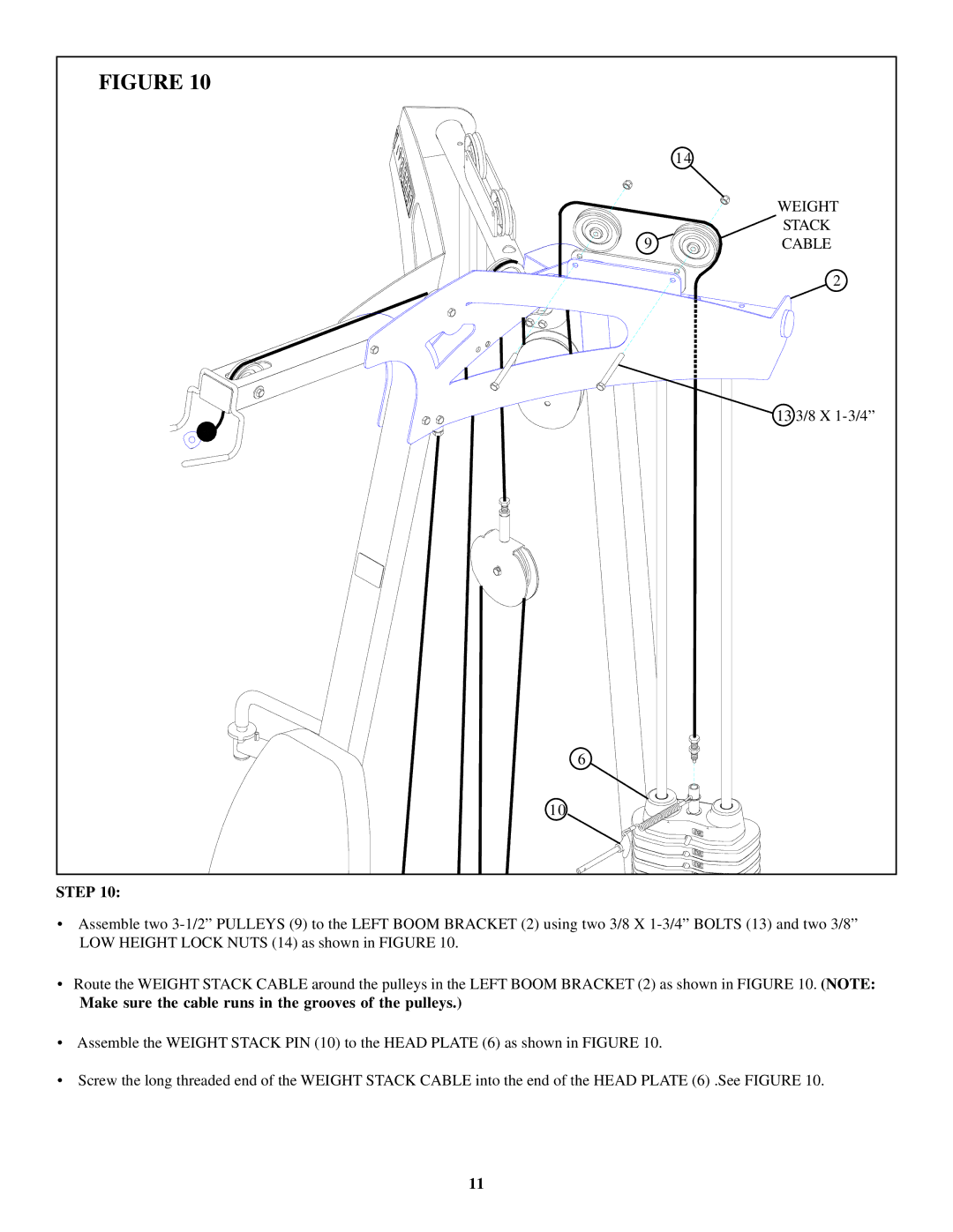 ParaBody 883 manual Step 