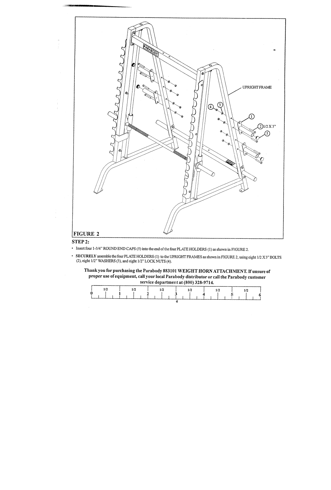 ParaBody 883101 manual 