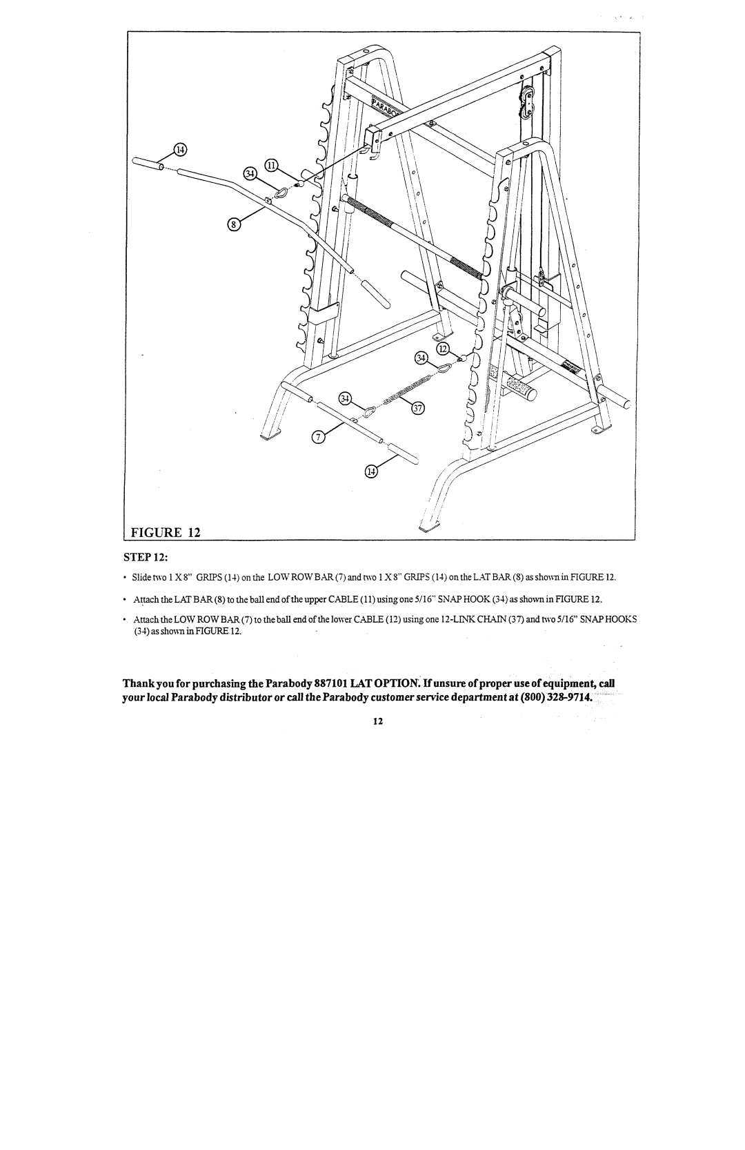 ParaBody 887101 manual 