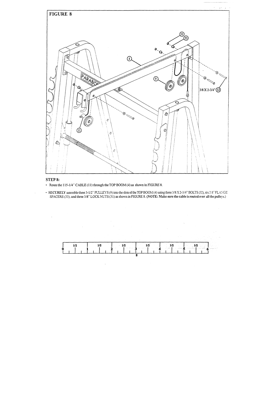 ParaBody 887101 manual Step 