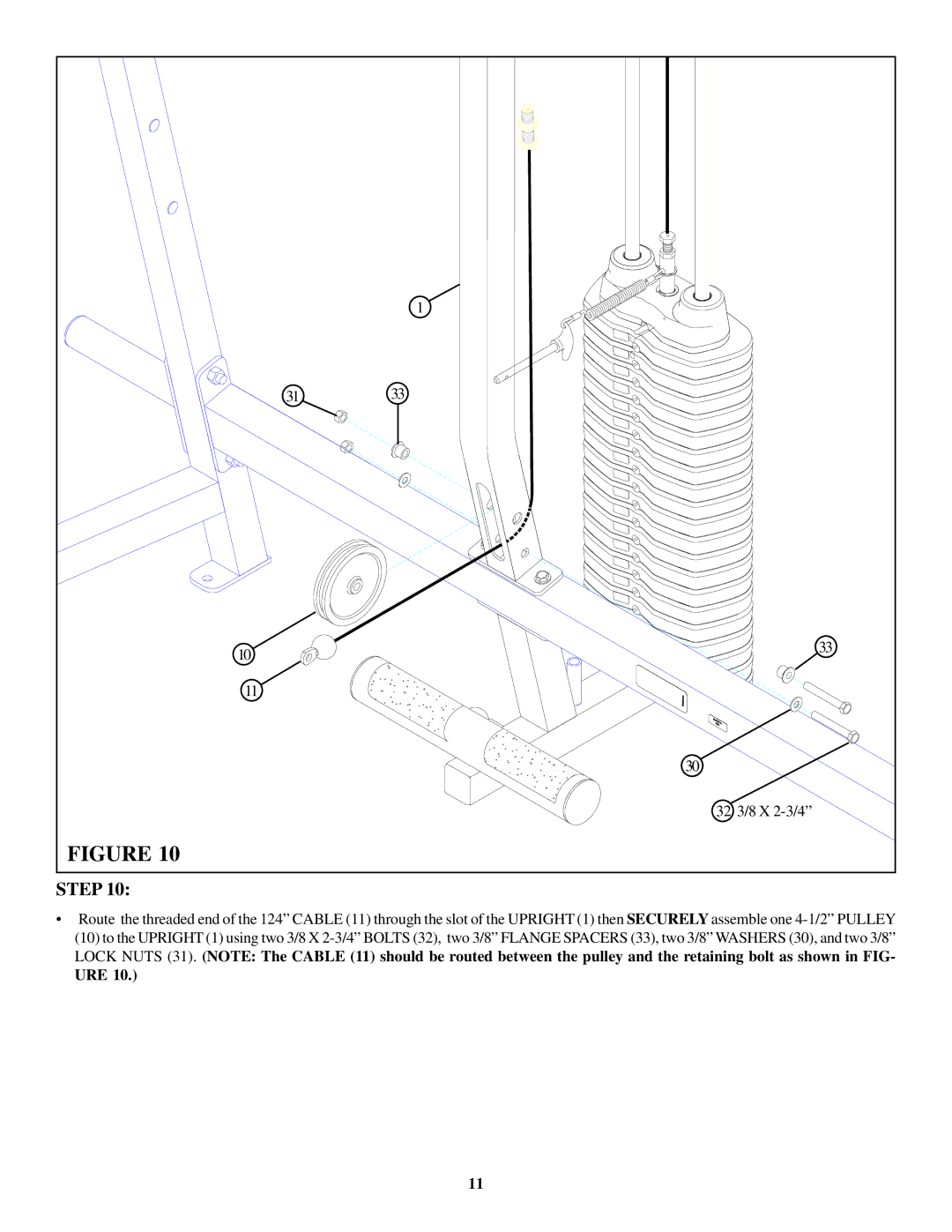 ParaBody 889 manual Step 