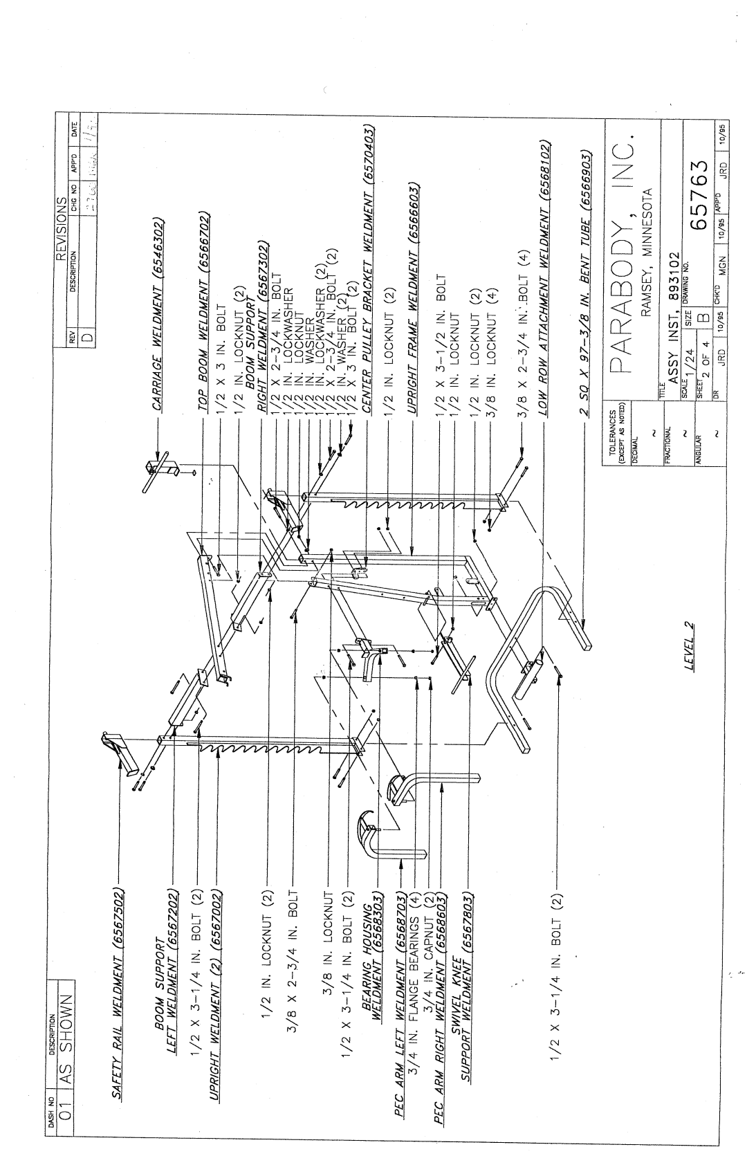 ParaBody 893101 manual 