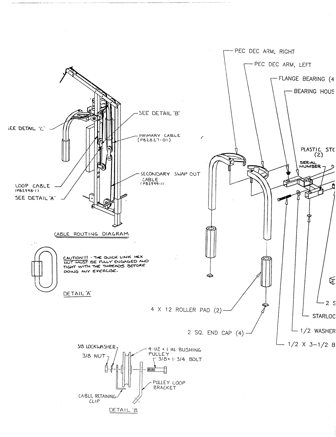 ParaBody 894 manual Starloc 