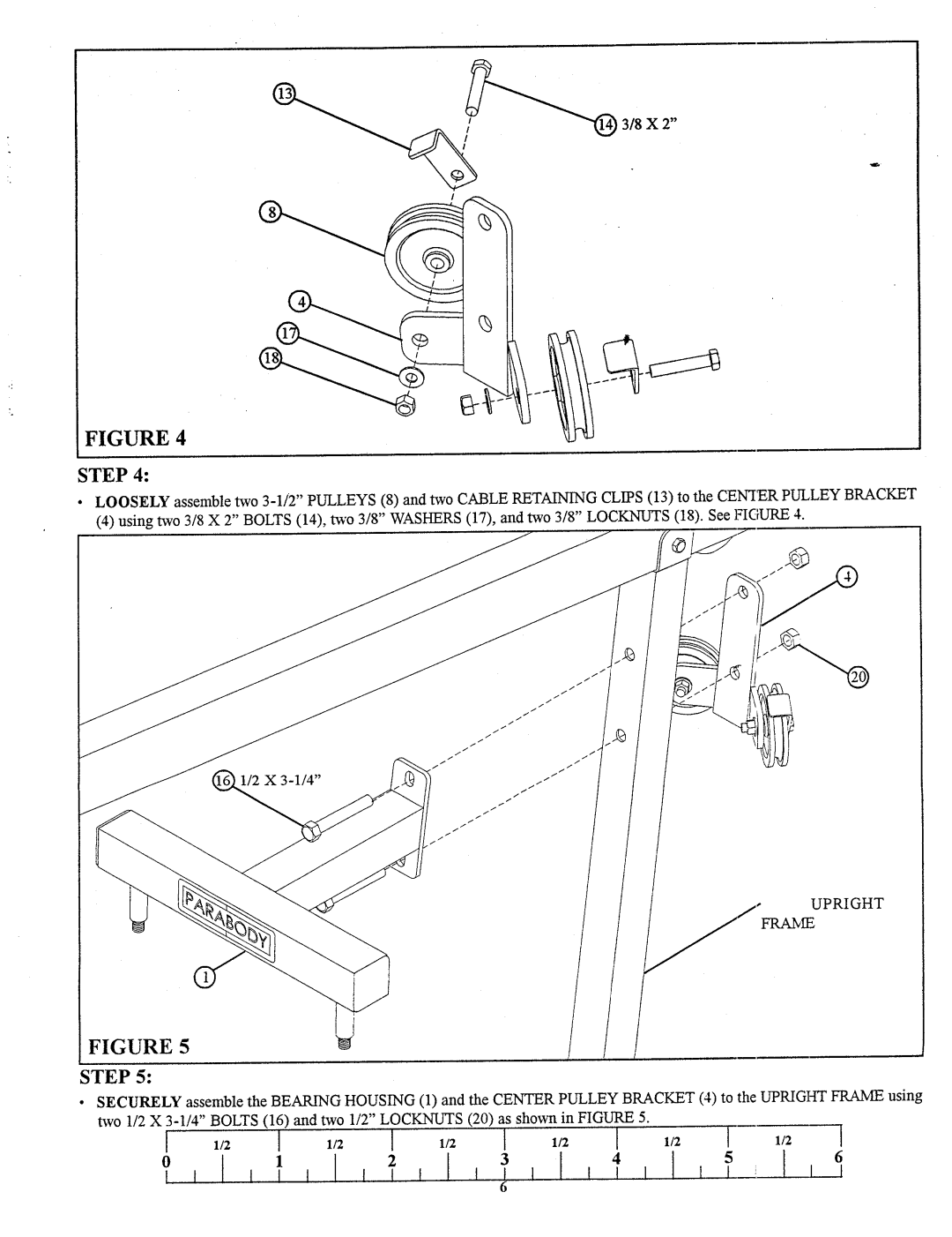 ParaBody 894104A manual Step 