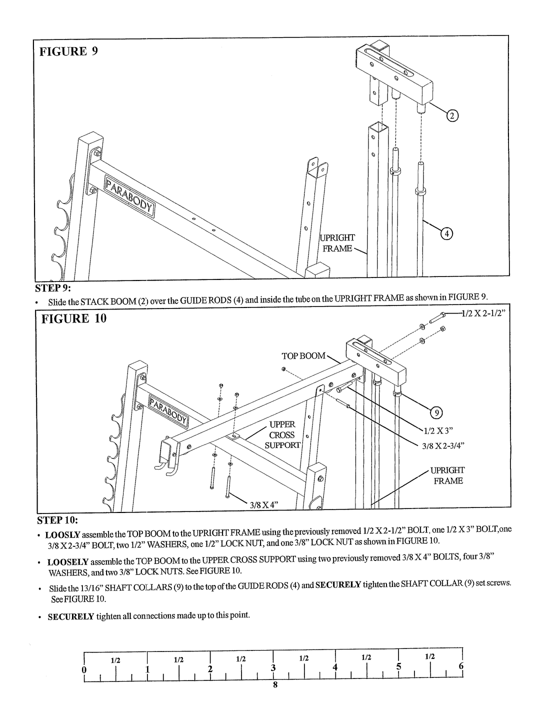 ParaBody 897104 manual TEP10 