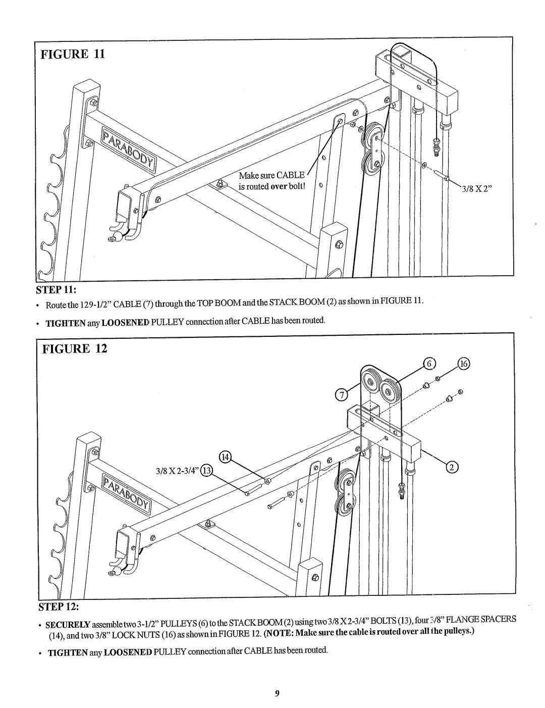 ParaBody 897104 manual 