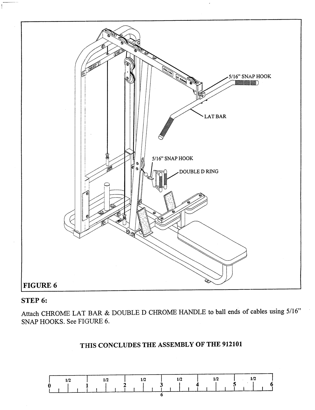 ParaBody 912101 manual This Concludesthe Assemblyof 