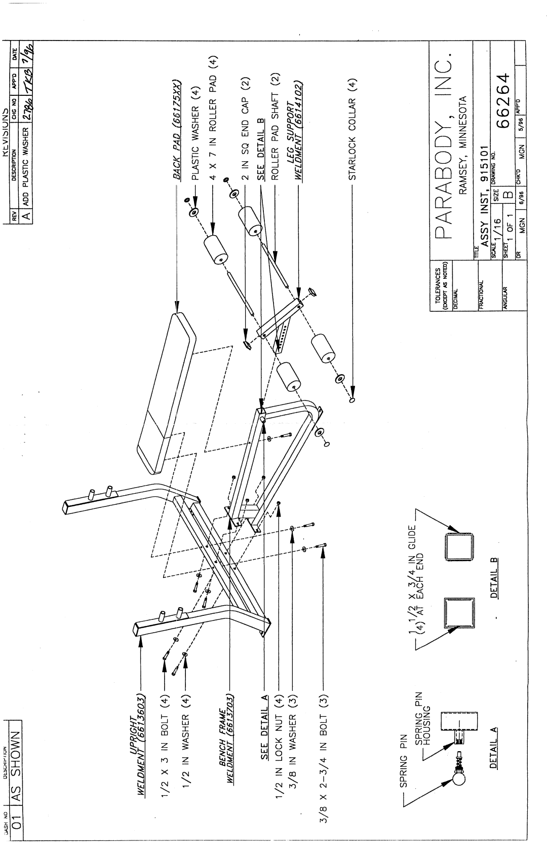 ParaBody 915101 manual 