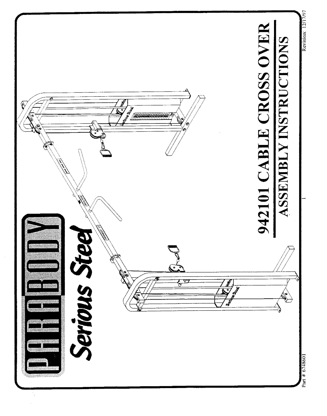 ParaBody 942101 manual 