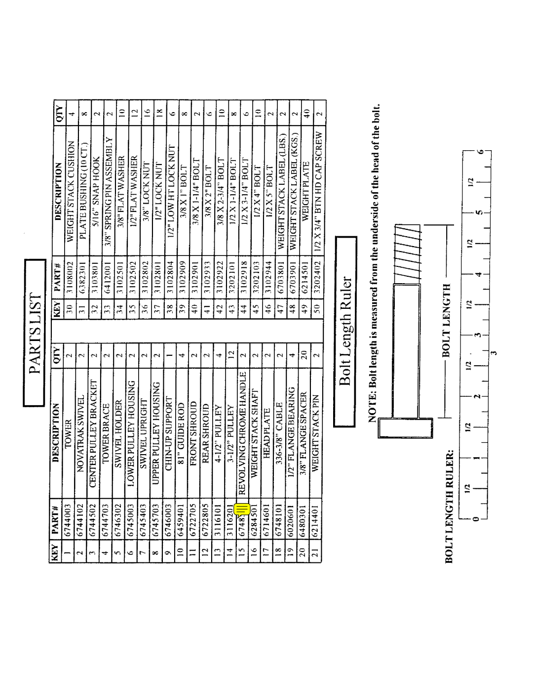 ParaBody 942101 manual 